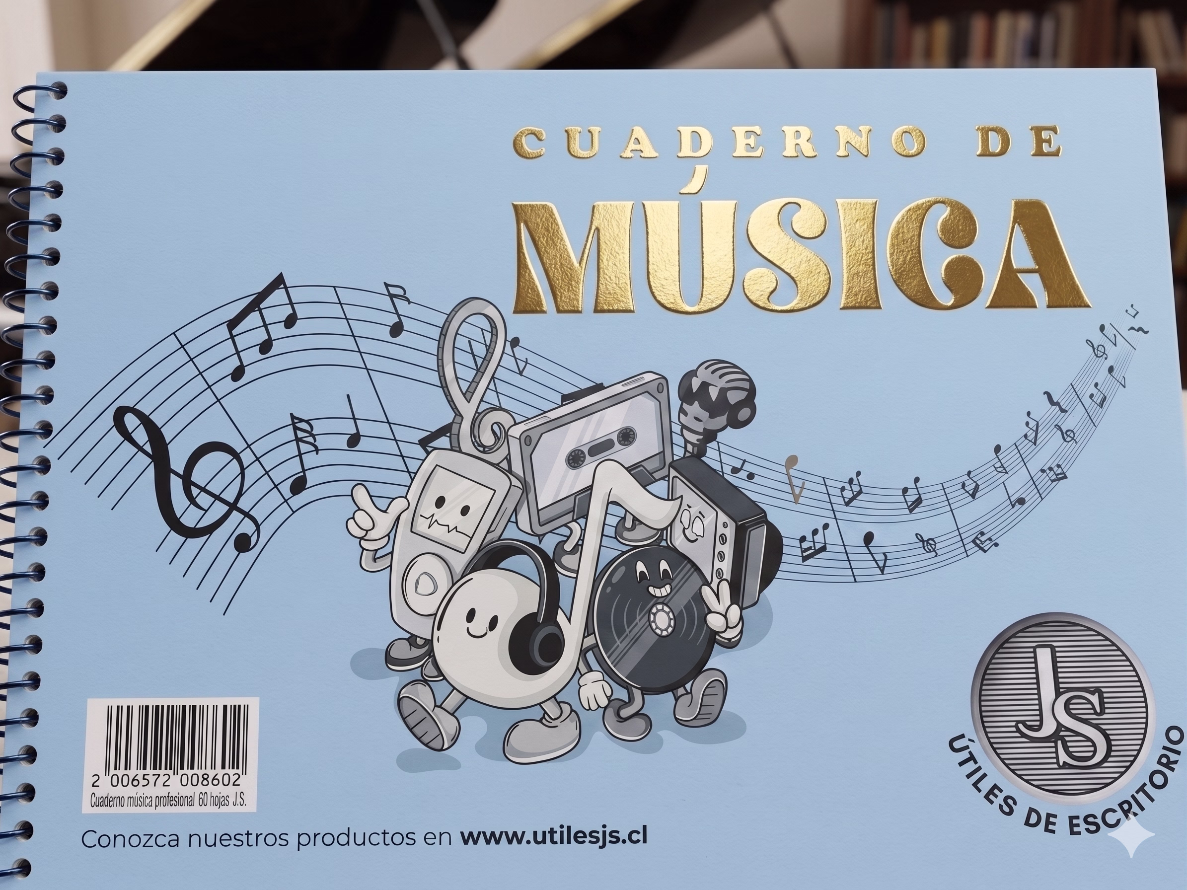 Cuaderno de Música Art. 860